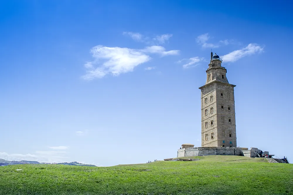 Torre de Hercules en La Coruna
